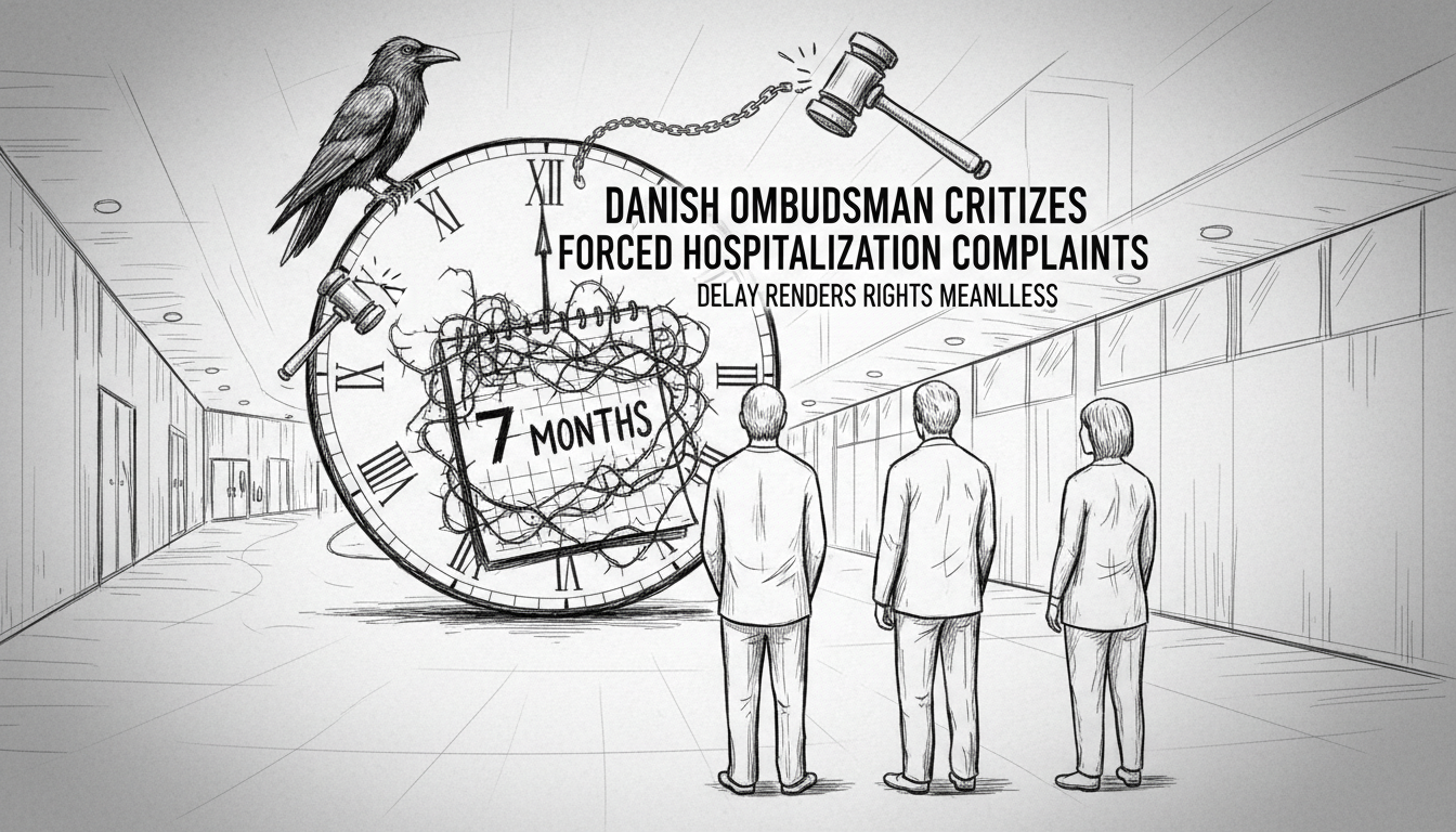 Danish Ombudsman Criticizes Seven-Month Wait for Forced Hospitalization Complaints