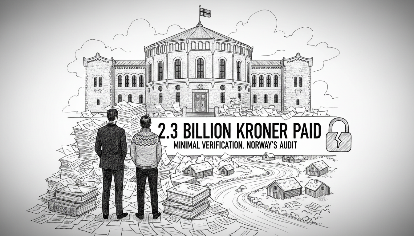 Norwegian Audit Reveals Billions Paid Without Invoice Verification
