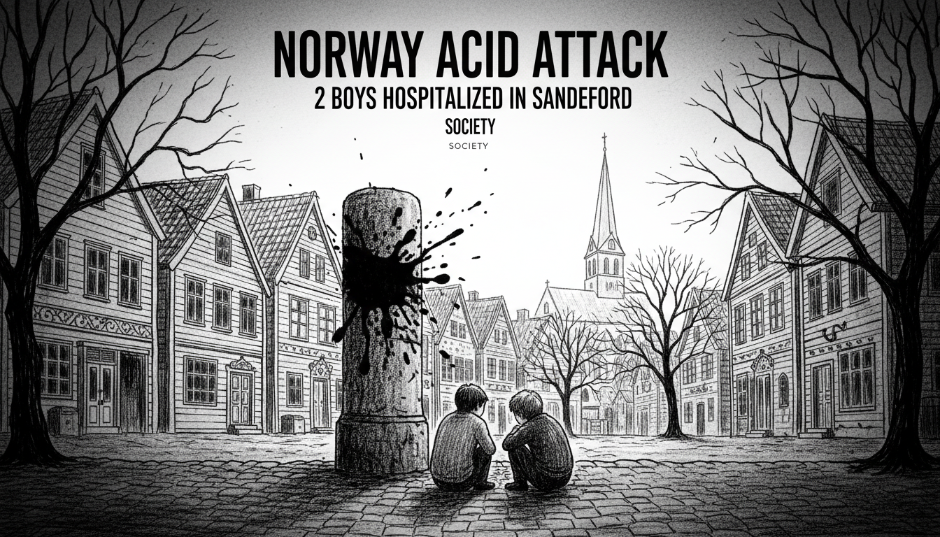 Norway Acid Attack: 2 Boys Hospitalized in Sandefjord