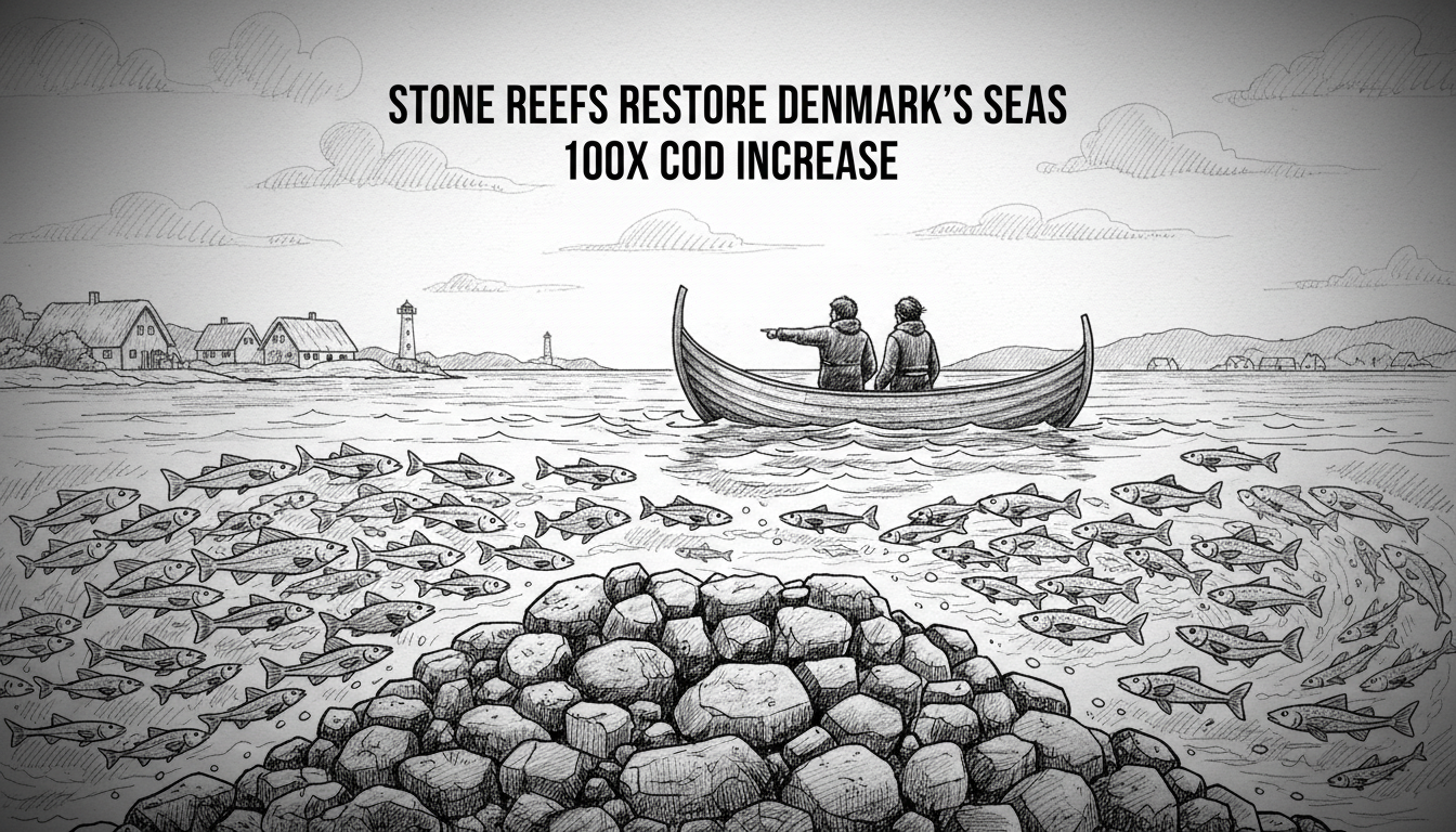 Restored Stone Reefs Bring Hope to Denmark's Marine Environment