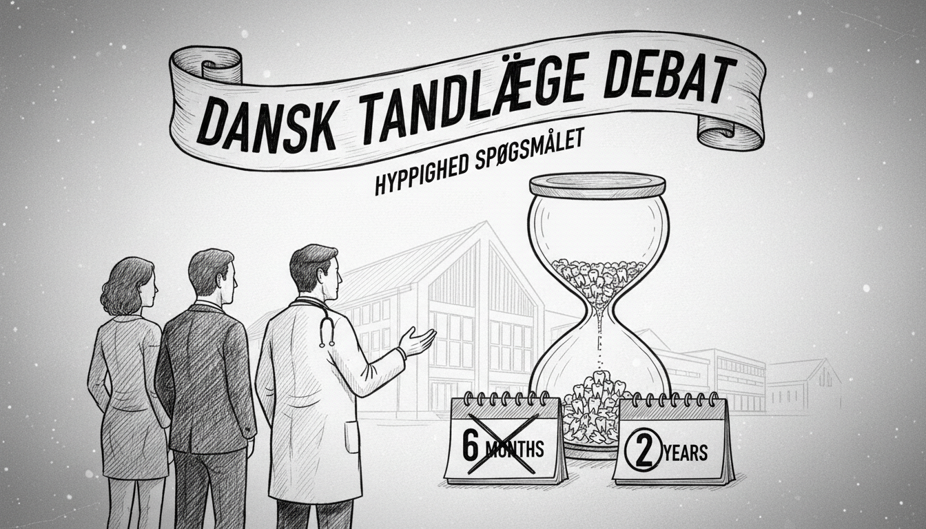 Danish Dental Checkup Frequency Sparks Healthcare Debate