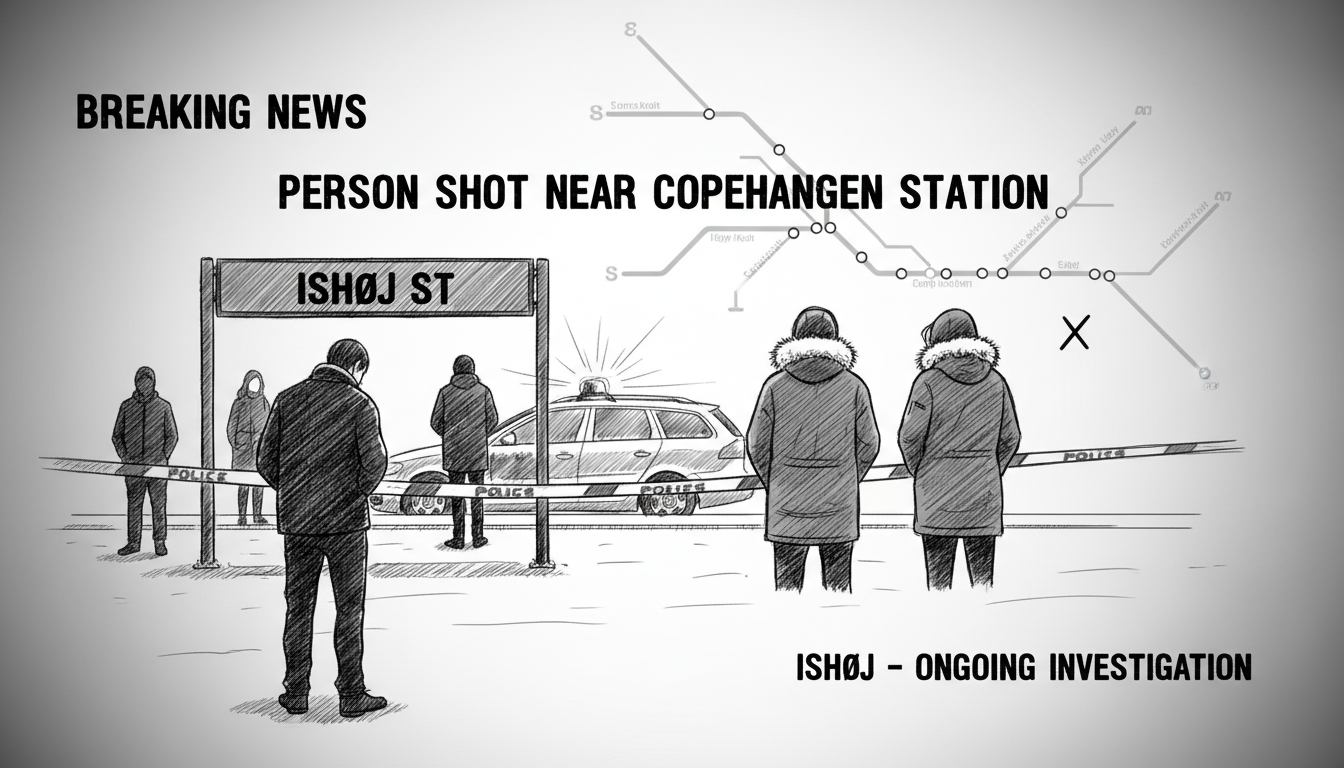 Person Shot in Ishøj Near Copenhagen Station