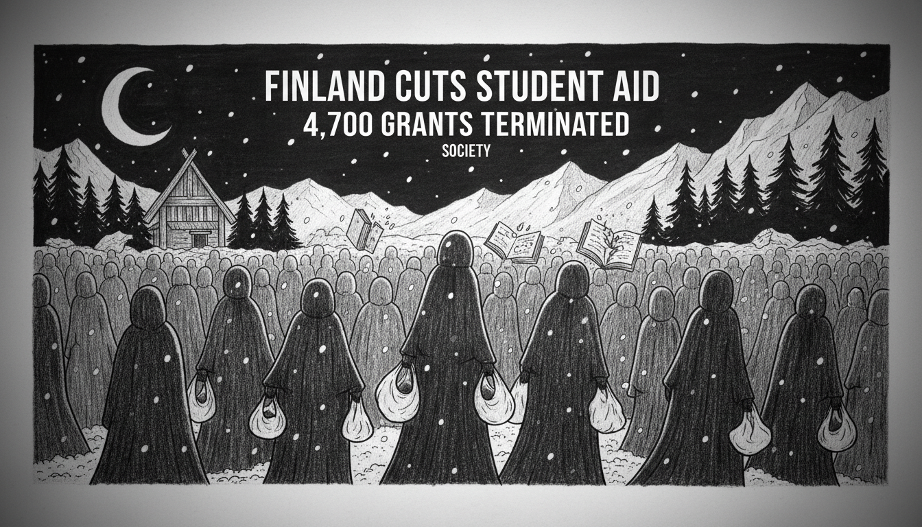 Finland Cuts Student Aid: 4,700 Grants Terminated