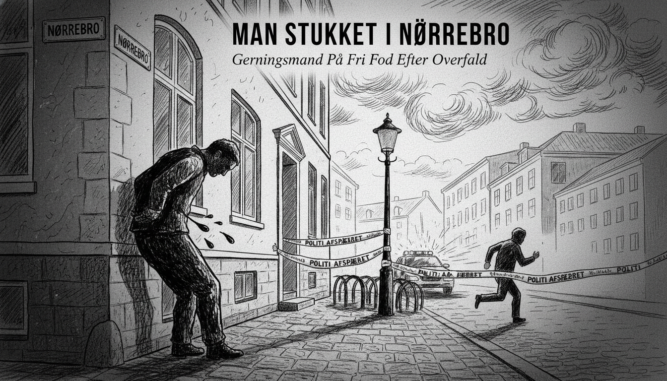 Man Stabbed in Copenhagen's Nørrebro District