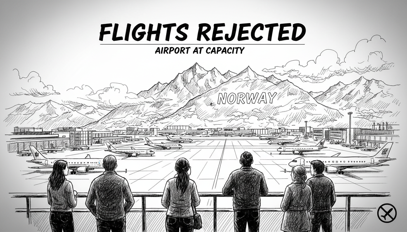 Norway Rejects Flights: Airport Hits Limit