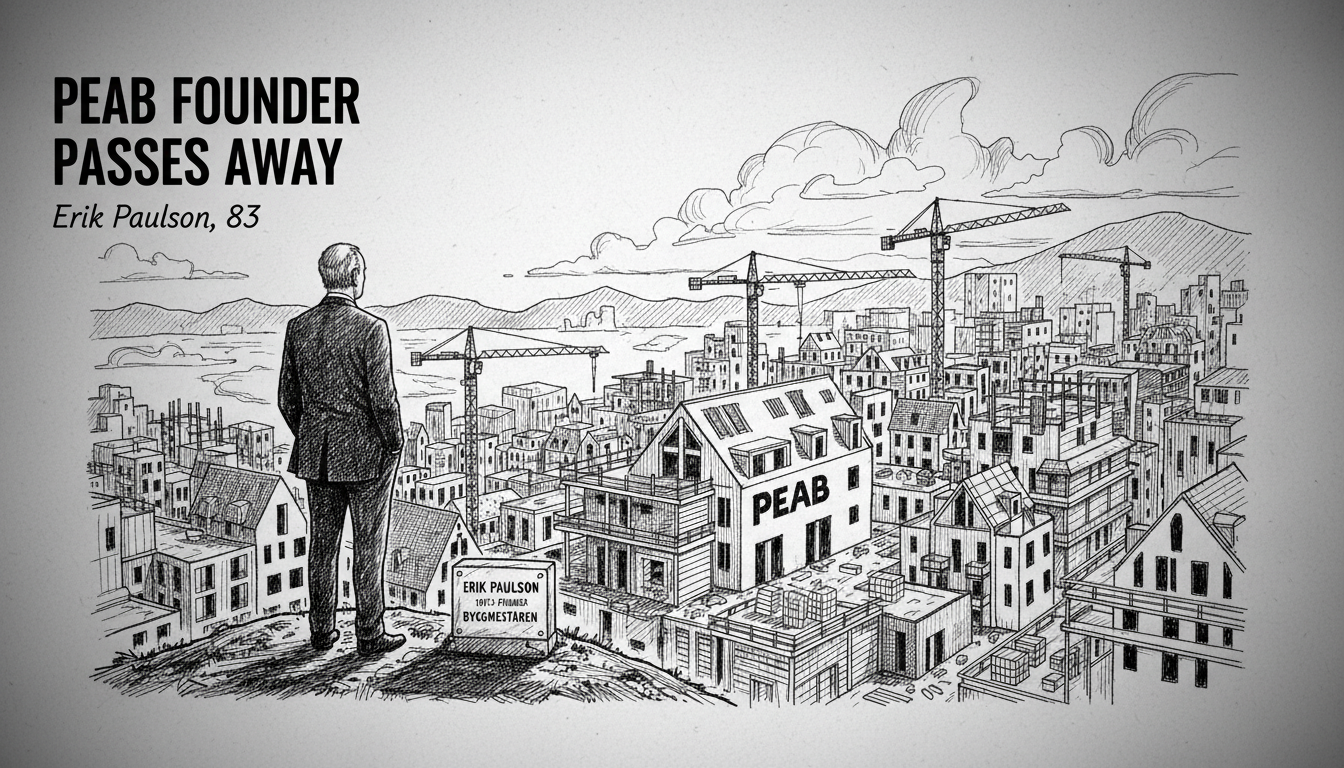 Peab Founder Erik Paulsson Passes Away