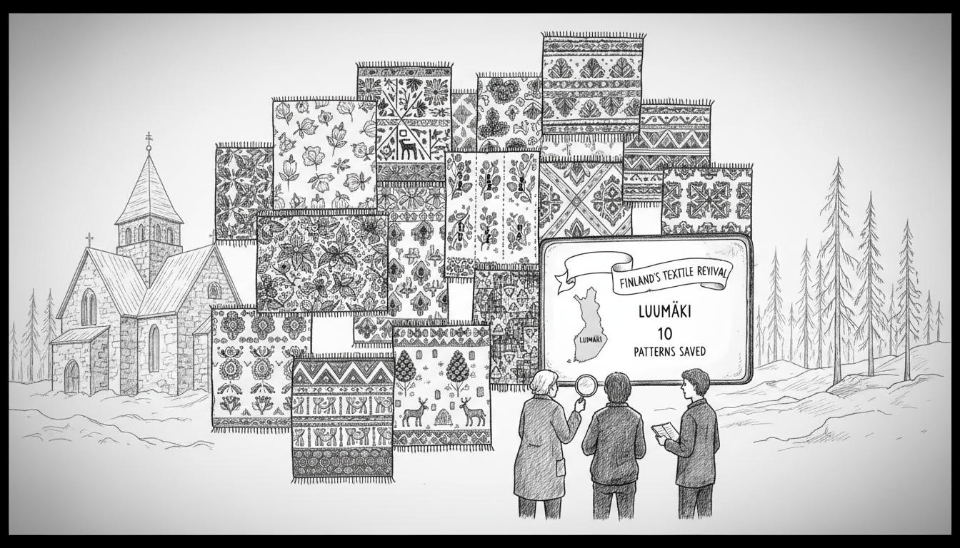 Finland's Luumäki Textile Revival: 10 Patterns Saved