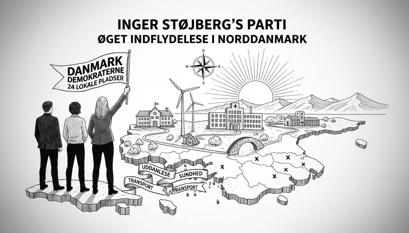 Inger Støjberg's Party Gains Major Influence in Northern Denmark