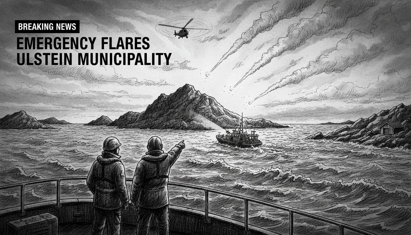 Emergency Flares Spotted in Ulstein Municipality