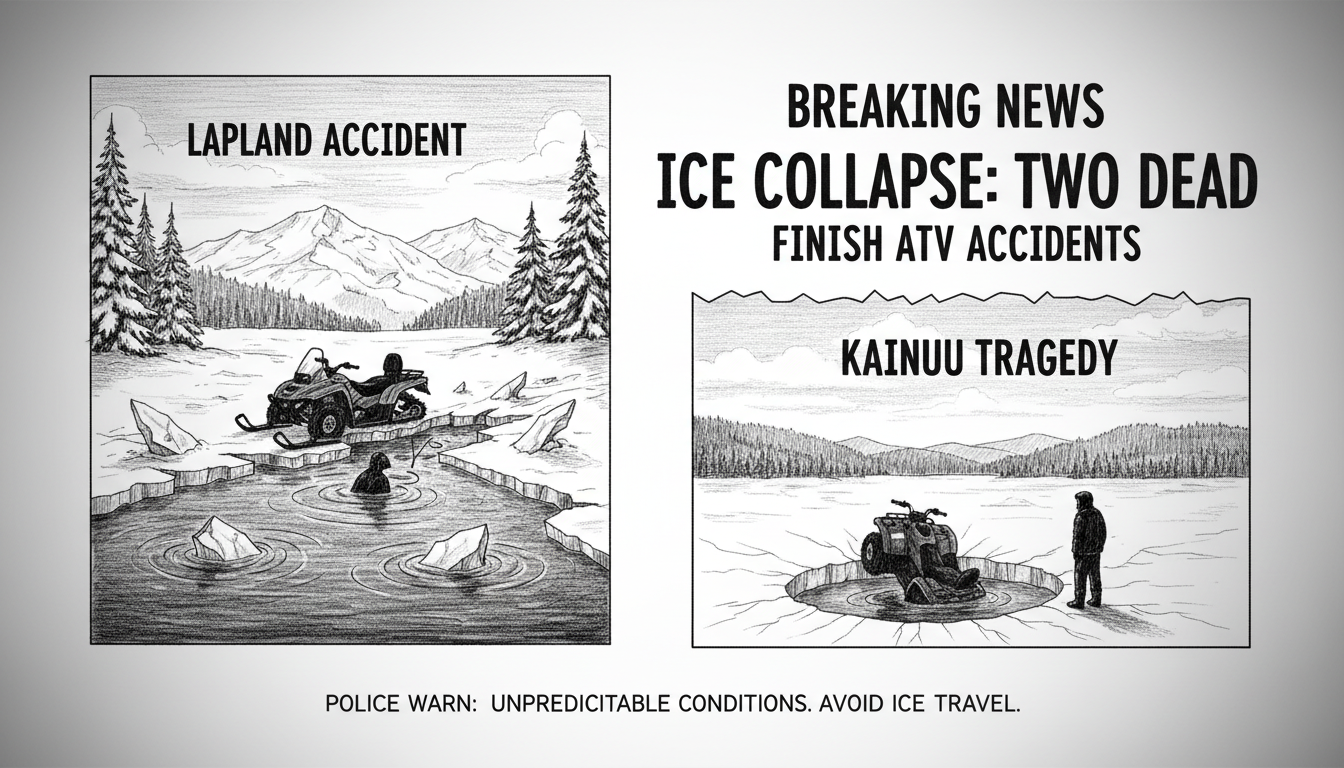 Two Dead in Finnish ATV Accidents After Ice Collapses