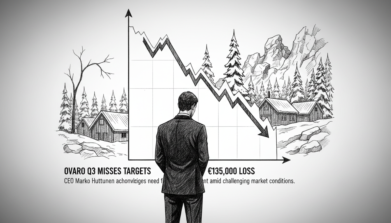 Finnish Property Firm Ovaro Misses Third Quarter Targets