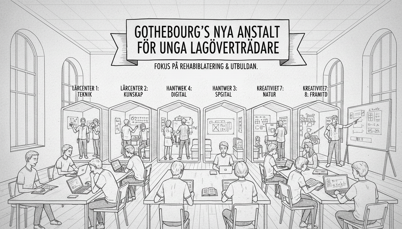 Inside Gothenburg's New Prison Facility for Young Offenders