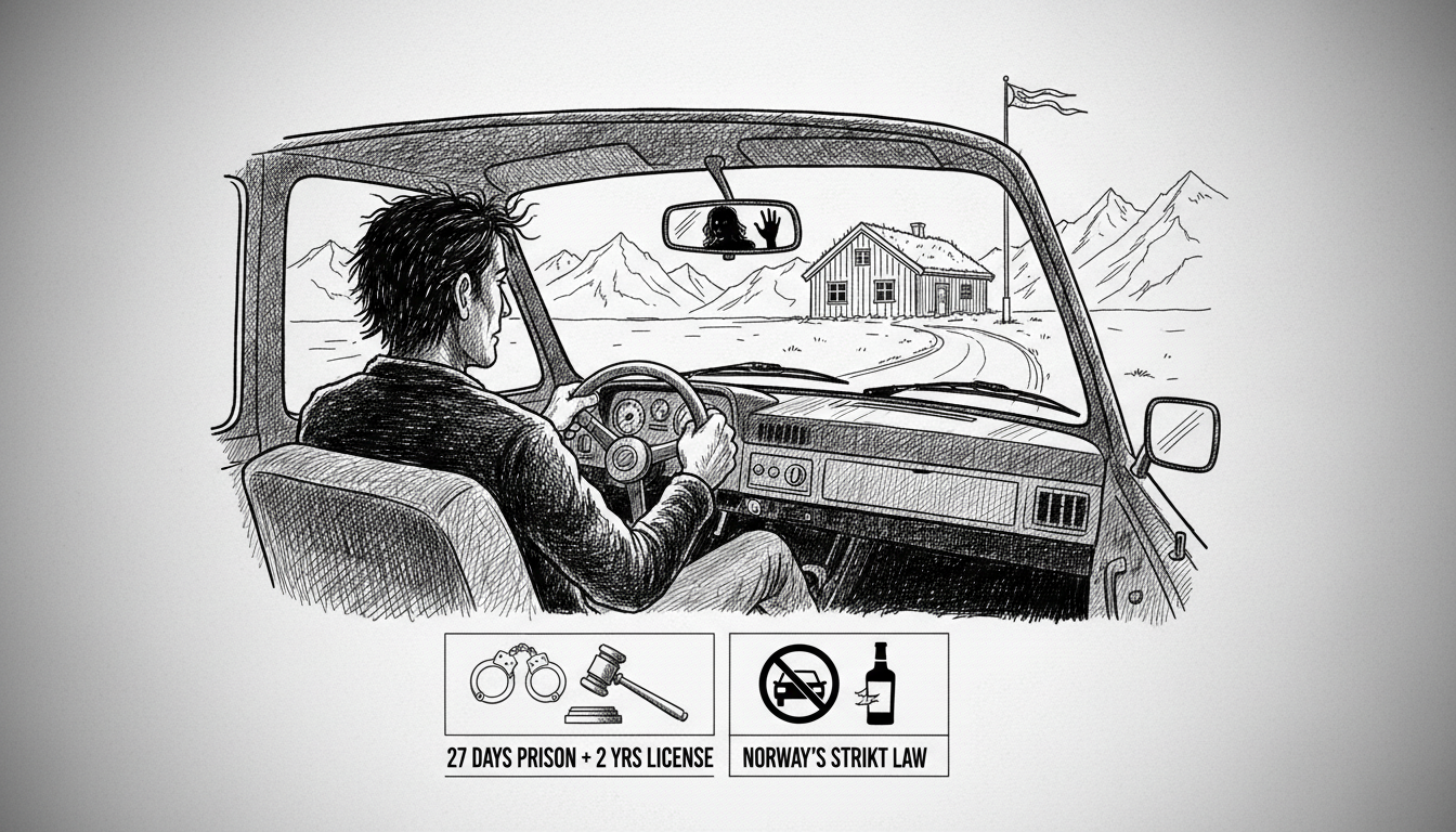 Man drives drunk to escape mother during family dispute