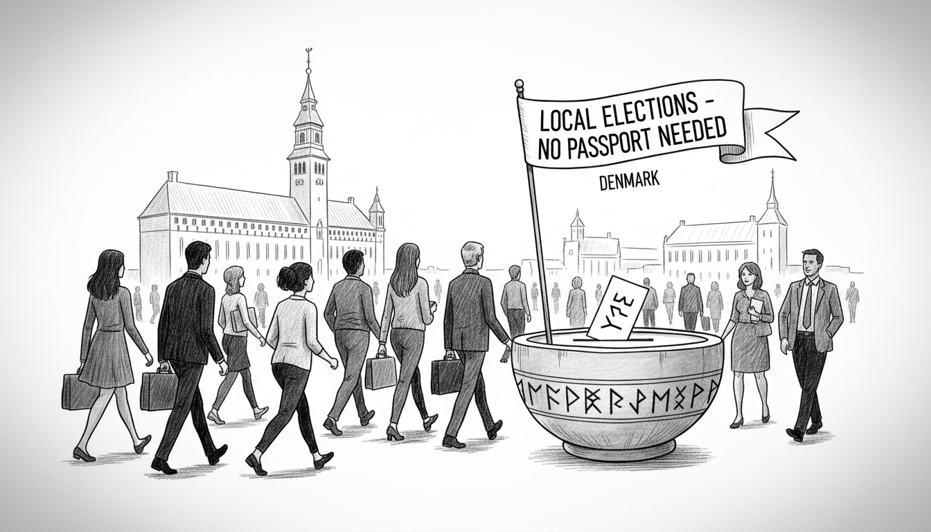 Non-Danish Citizens Can Vote in Local Elections Without Passport