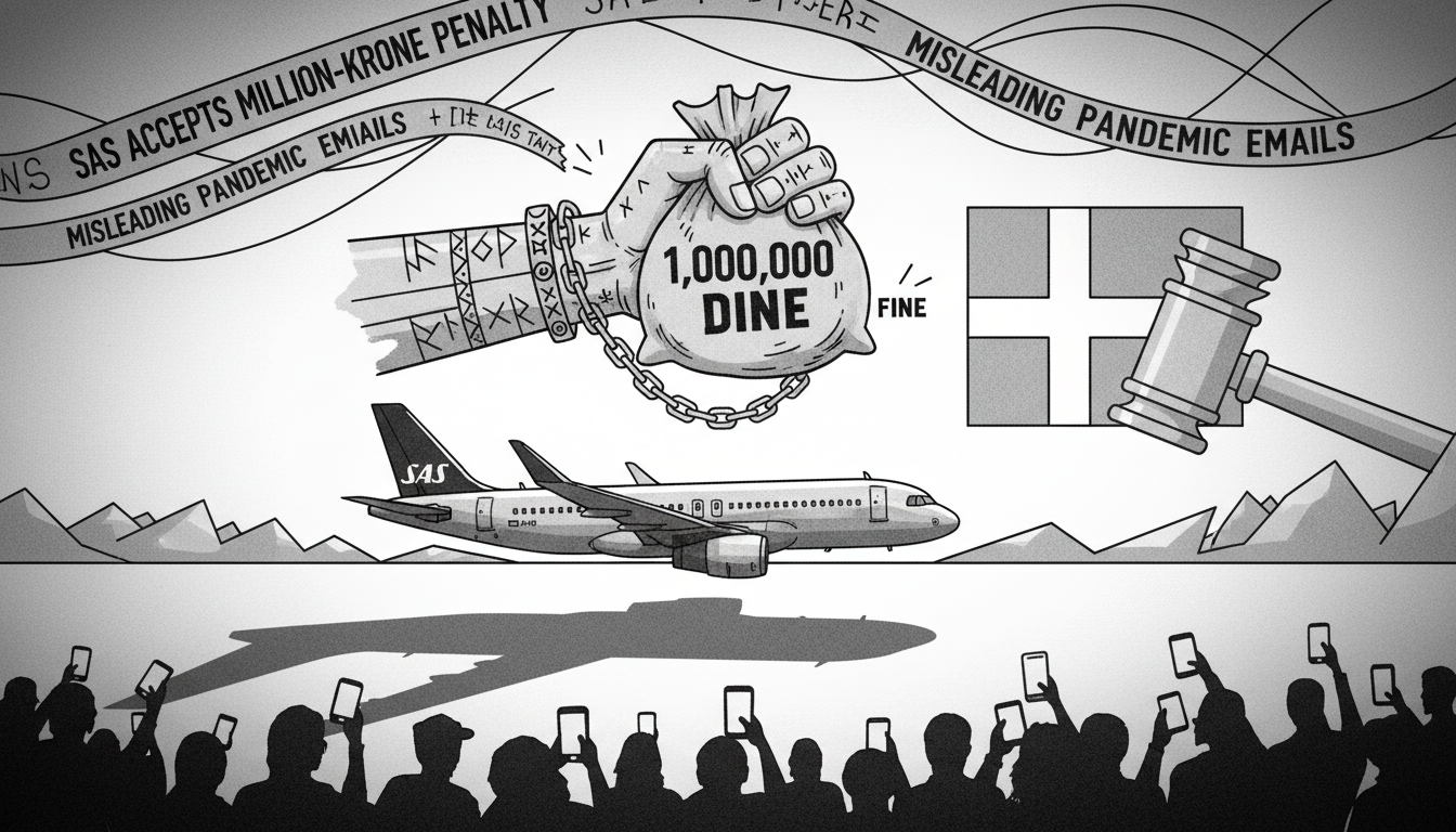 SAS Accepts Million-Krone Fine for Misleading Customers During Pandemic