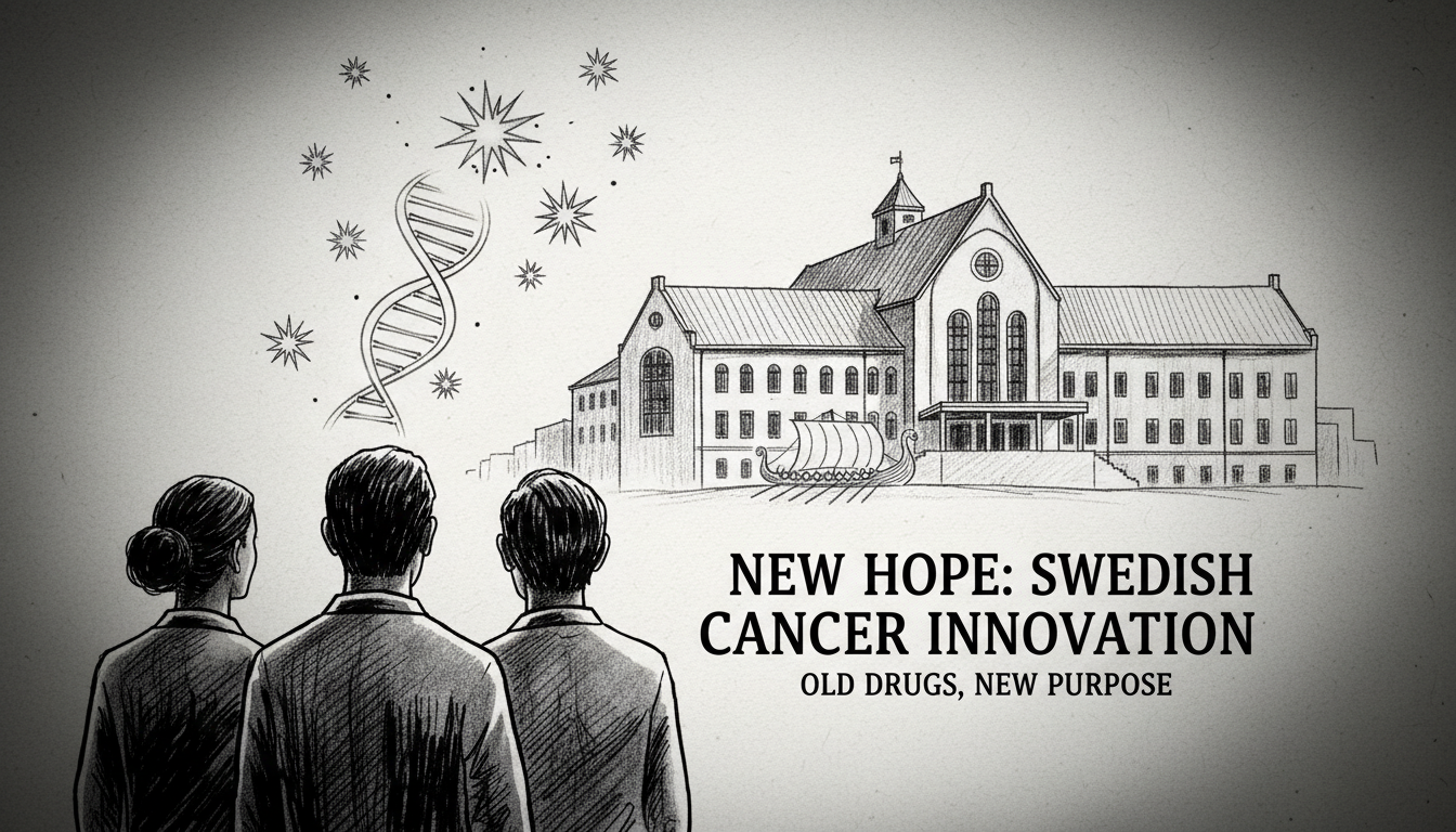 New Hope for Swedish Cancer Patients as Old Drugs Get New Purpose