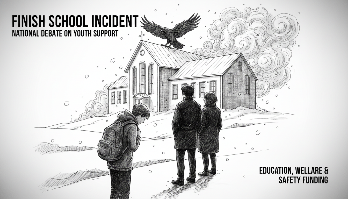 Finnish School Incident Prompts National Debate on Youth Support Systems