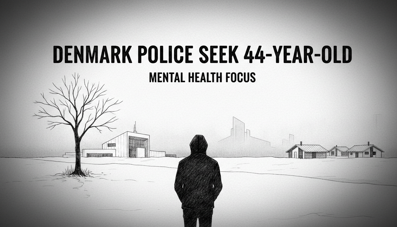 Denmark Police Seek 44-Year-Old: Mental Health Focus