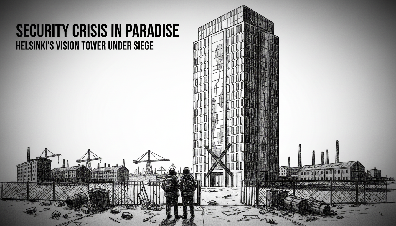 Helsinki's Kalasatama District Faces Security Crisis in Premium Housing Tower