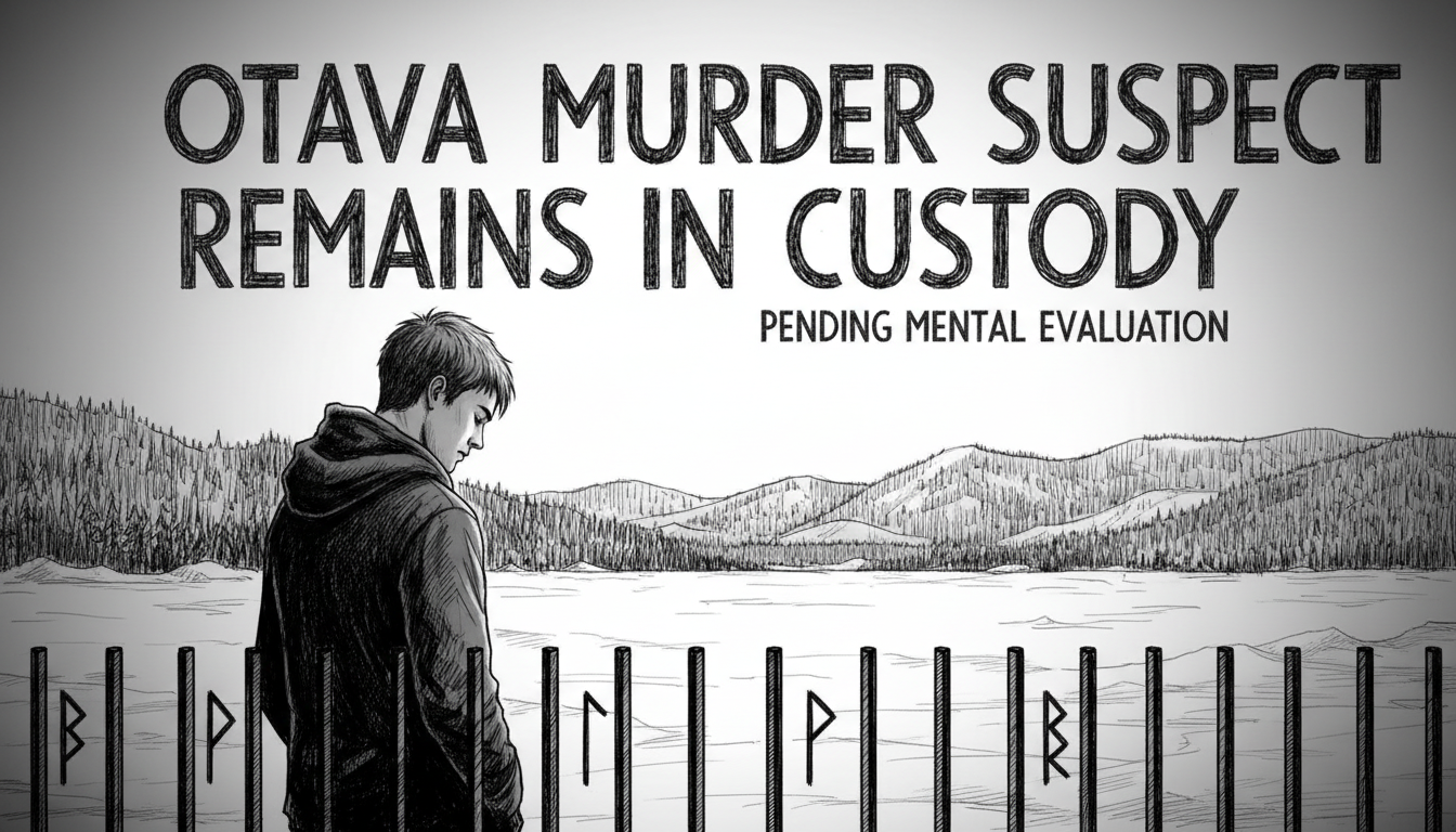 Otava Murder Suspect Remains in Custody Pending Mental Evaluation