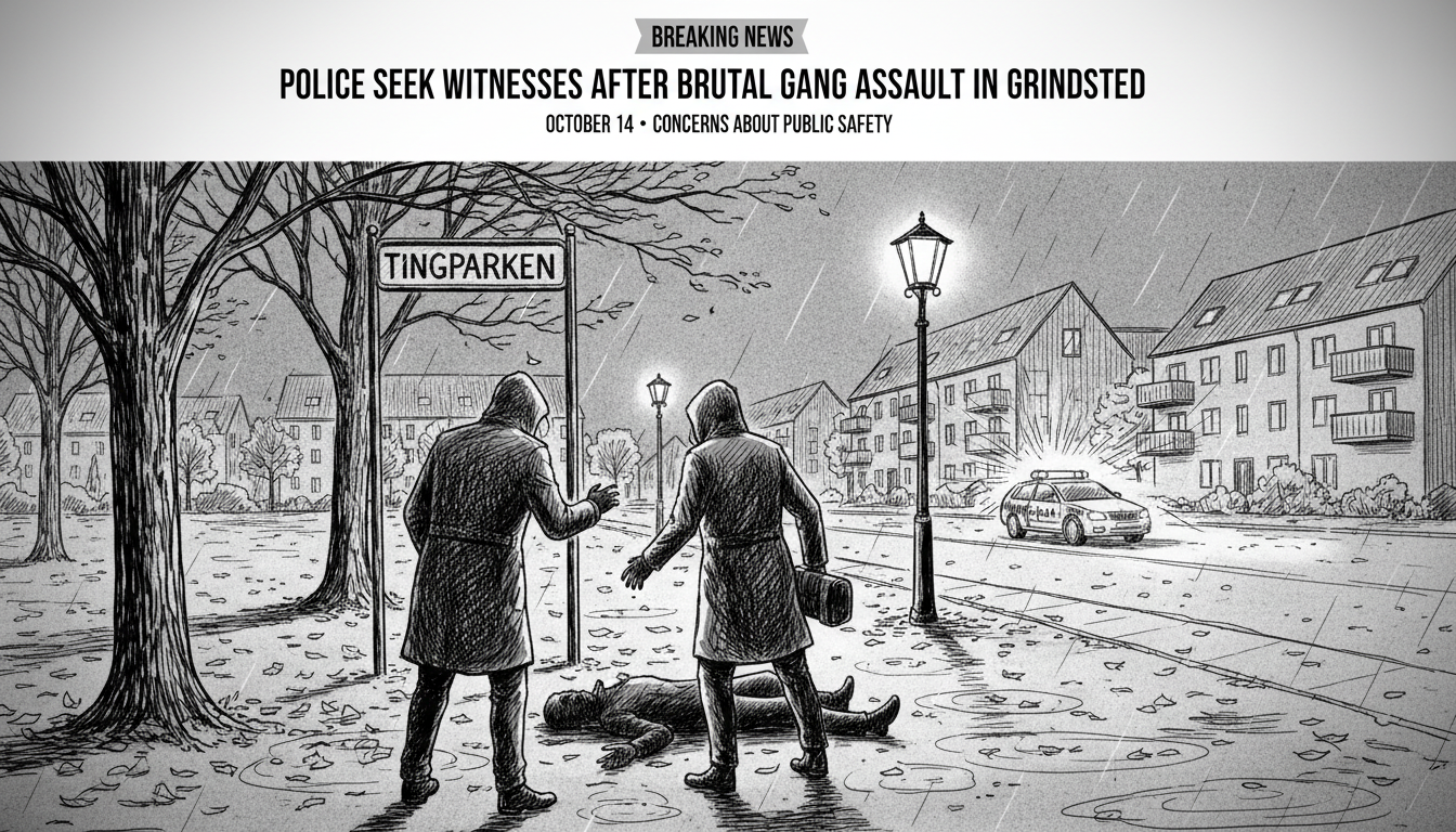 Police seek witnesses after brutal gang assault in Grindsted