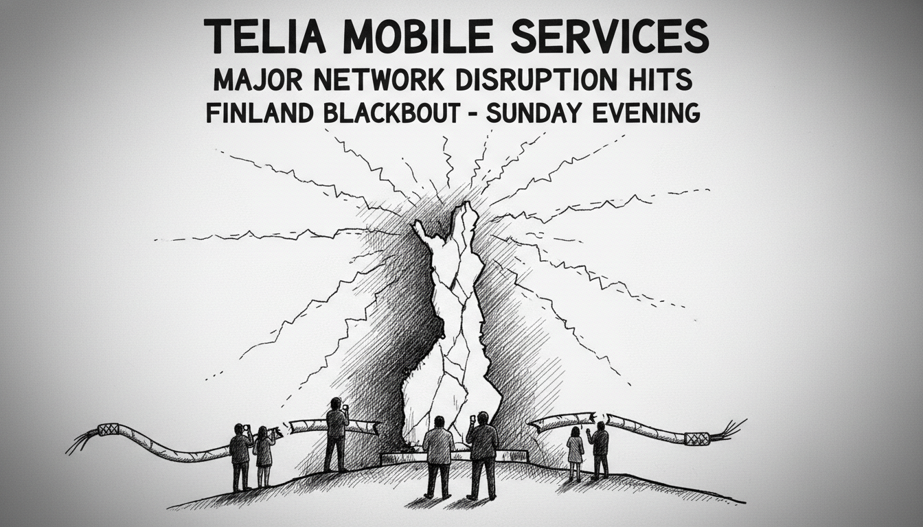Major Network Disruption Hits Telia Mobile Services
