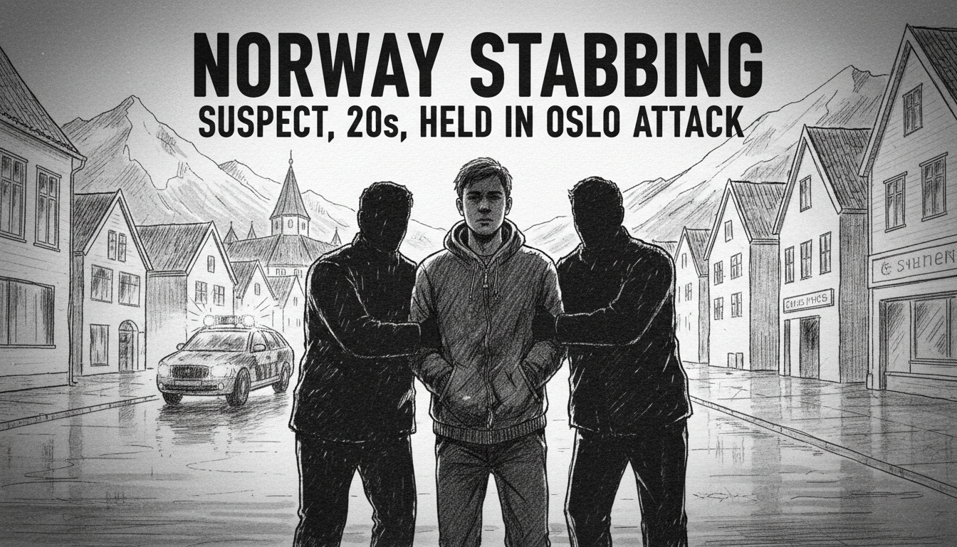 Norway Stabbing: Suspect, 20s, Held in Oslo Attack