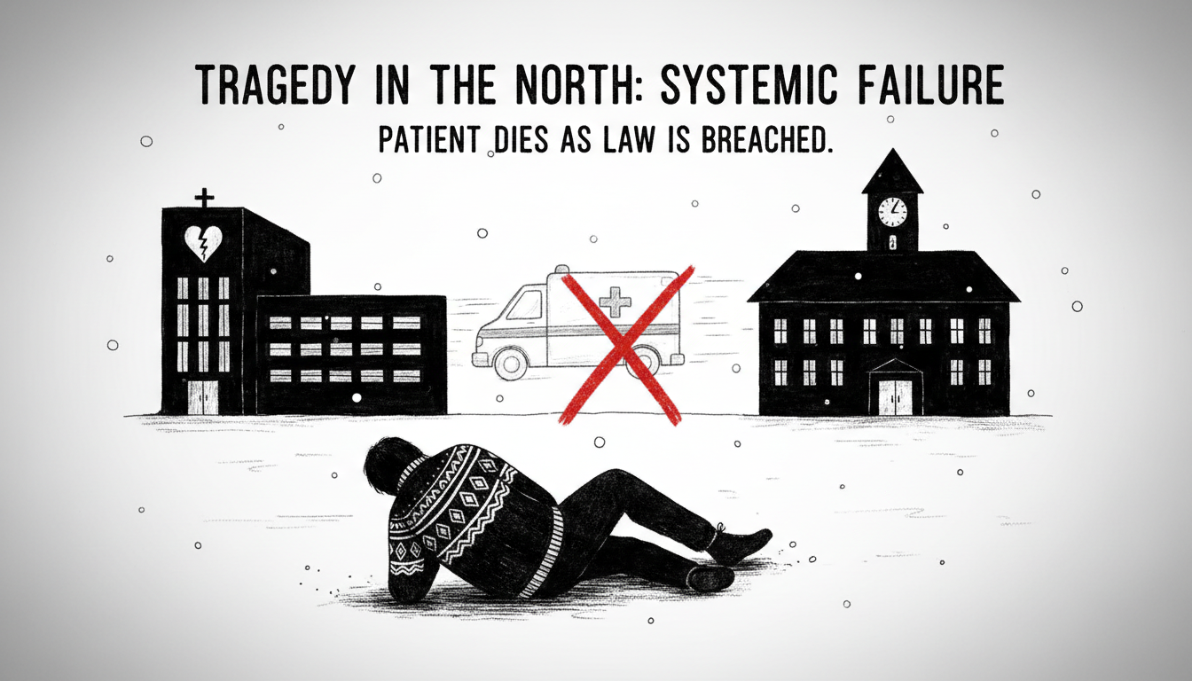 Patient dies of cardiac arrest after hospital and emergency clinic breach law