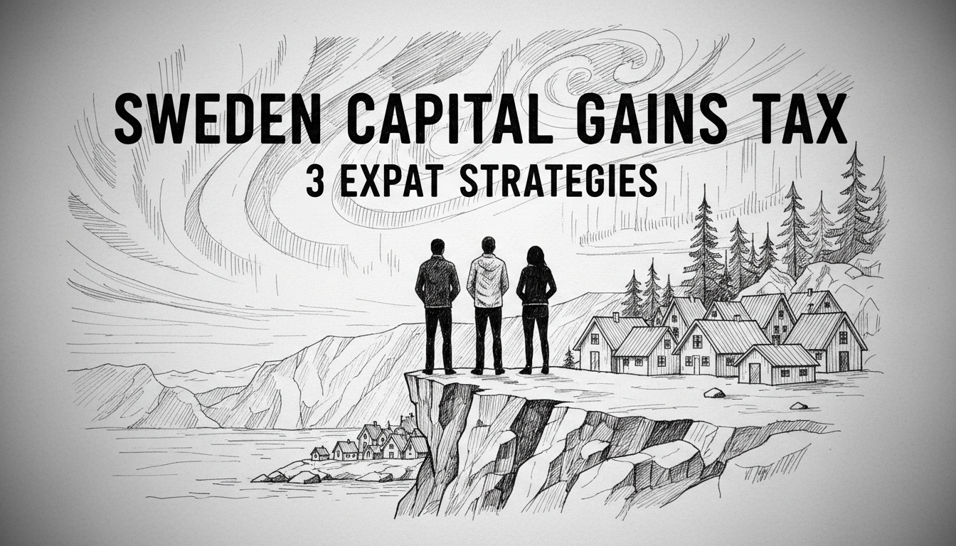 Sweden Capital Gains Tax: 3 Expat Strategies