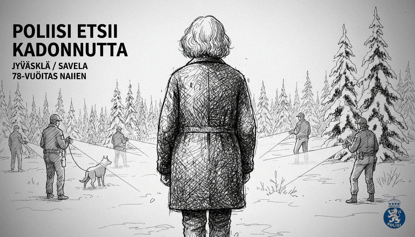 Police Search for Missing Elderly Woman in Jyväskylä