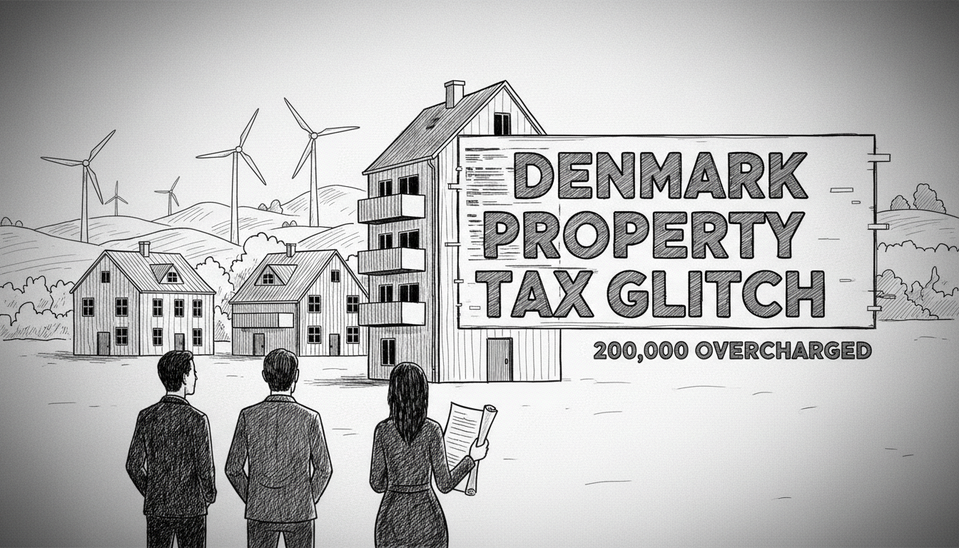 Denmark Property Tax Glitch: 200,000 Overcharged