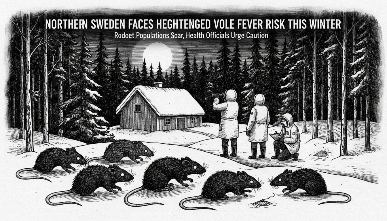 Northern Sweden Faces Heightened Vole Fever Risk This Winter