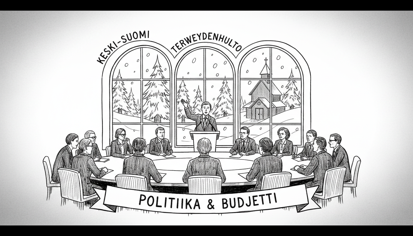 Central Finland Council Debates Healthcare Network and Leadership