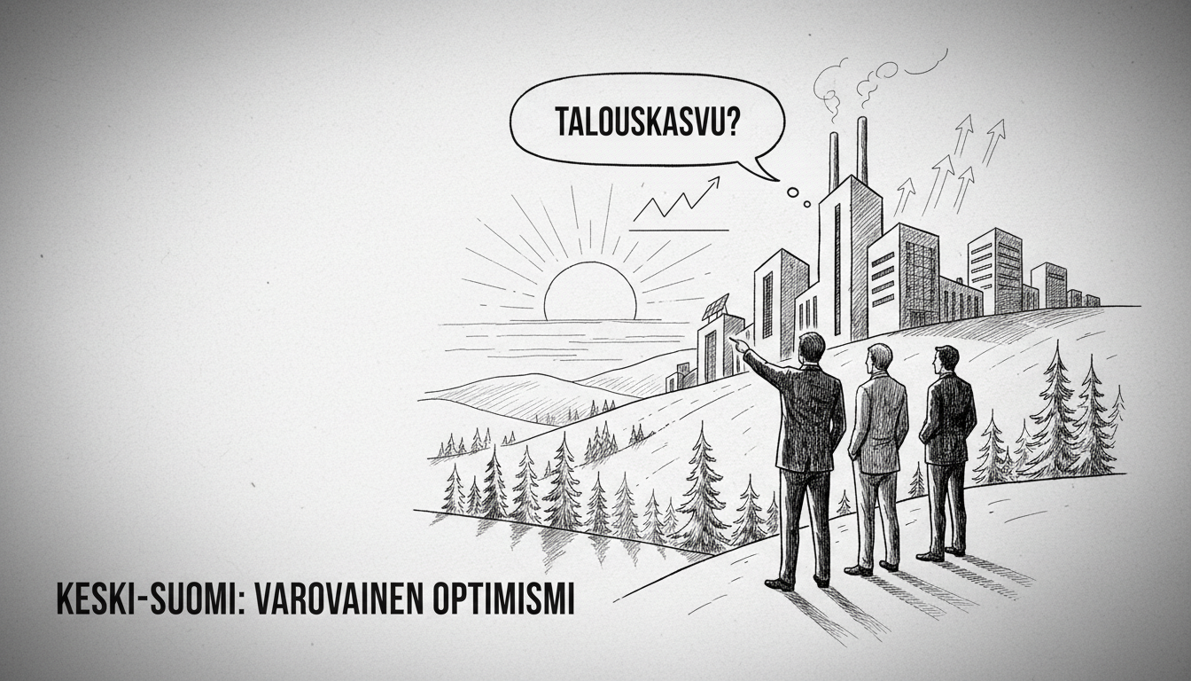 Central Finland Businesses Show Cautious Optimism Despite Economic Challenges