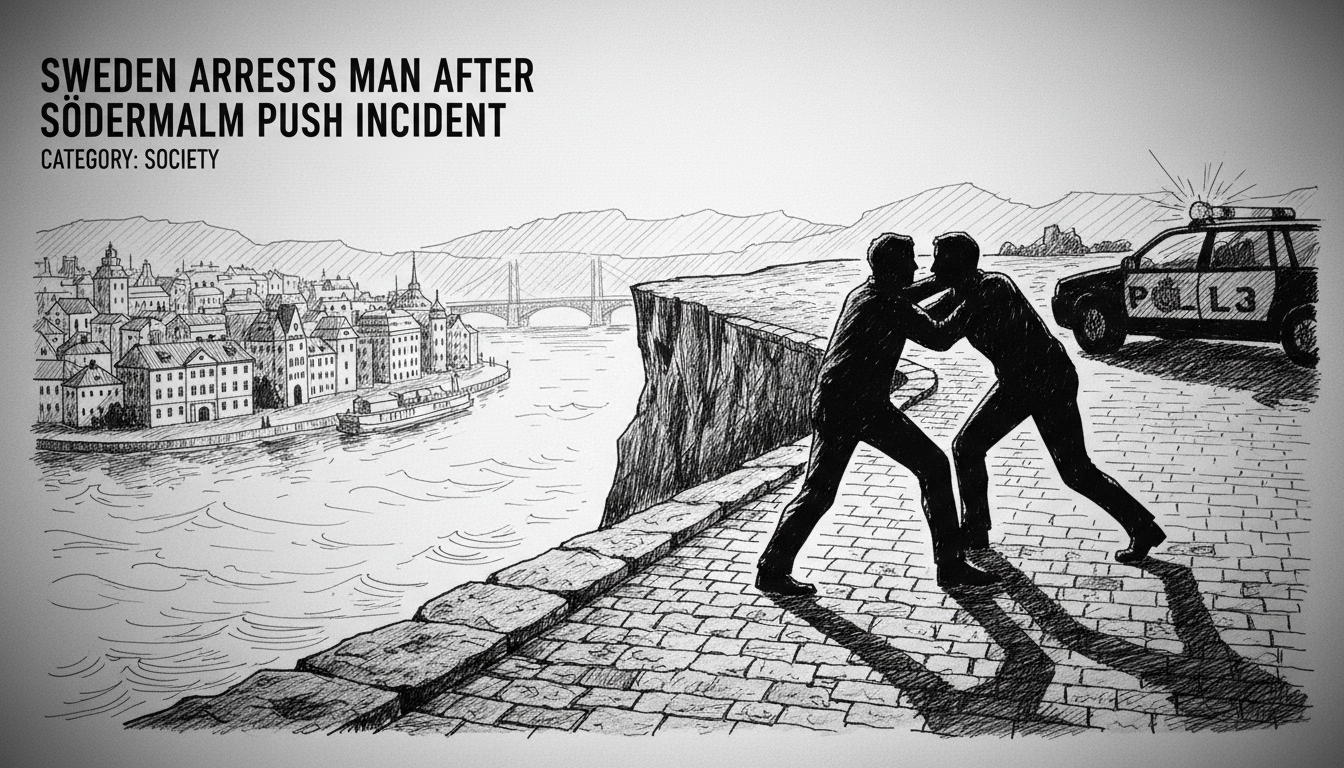 Sweden Arrests Man After Södermalm Push Incident