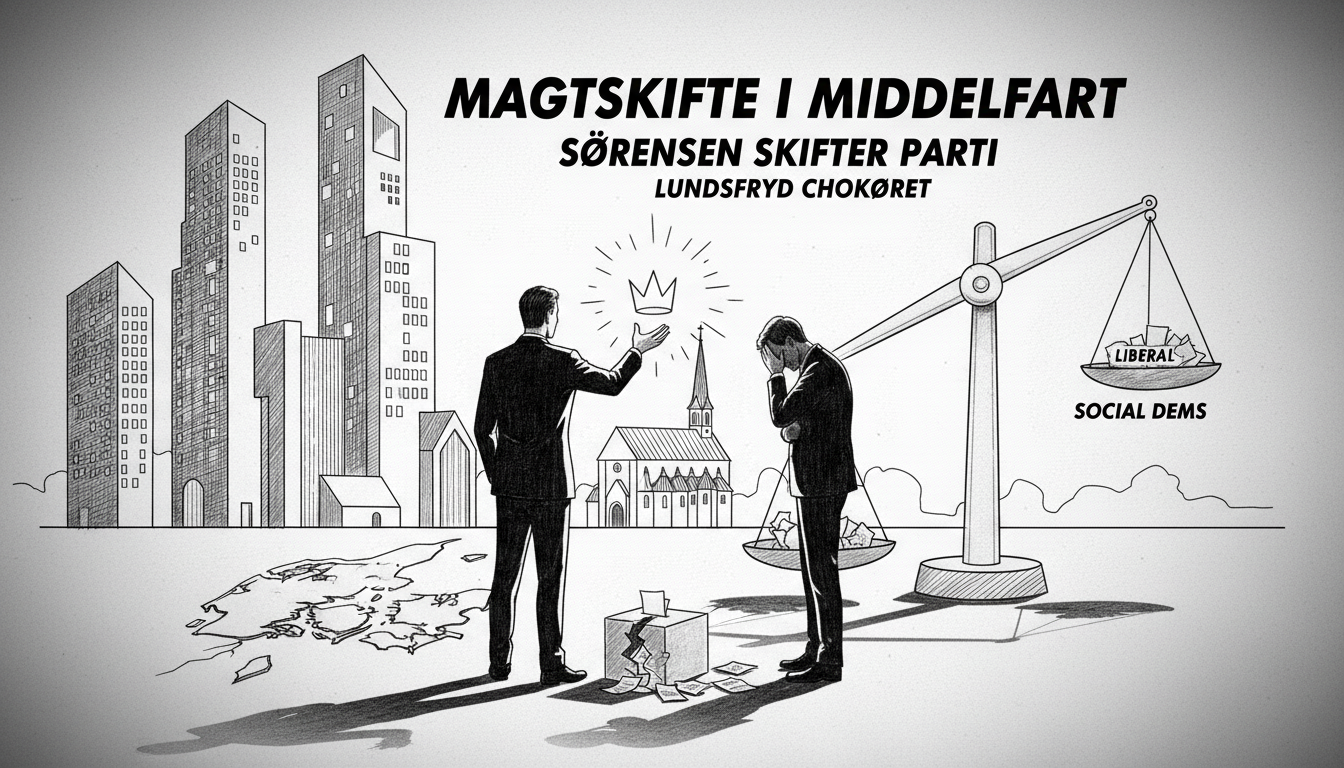 Danish Mayor in Shock After Deputy's Party Switch Shifts Power Balance