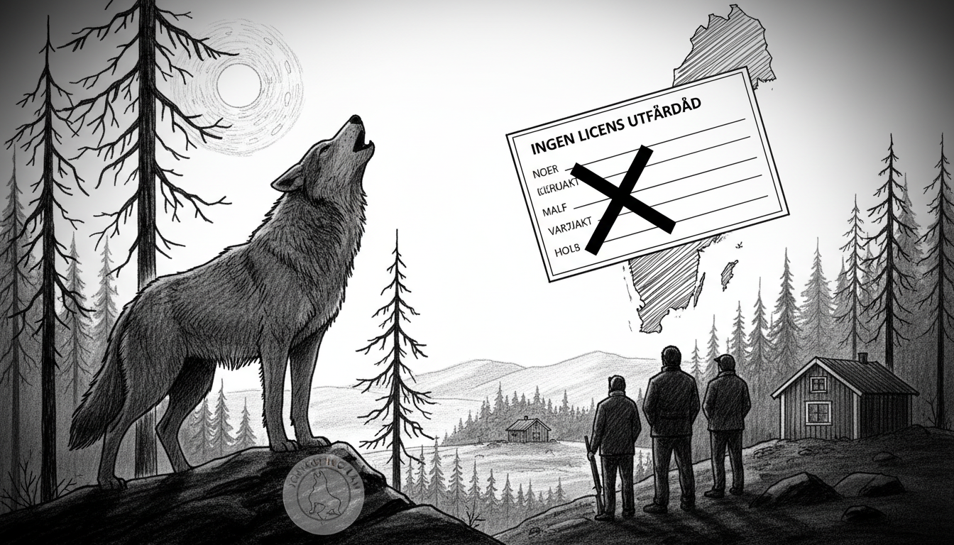 No Wolf Hunting License Issued for Jönköping County