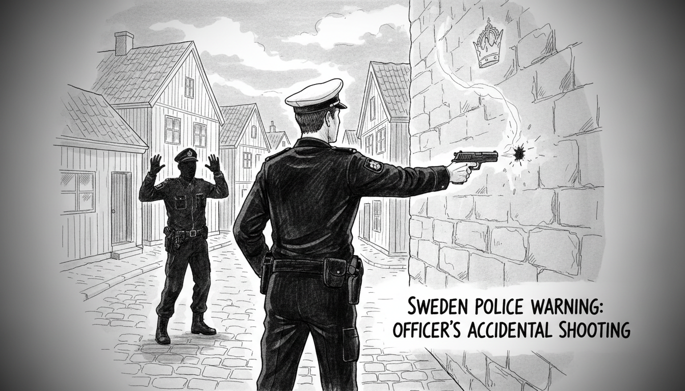 Sweden Police Warning After Officer's Accidental Shooting
