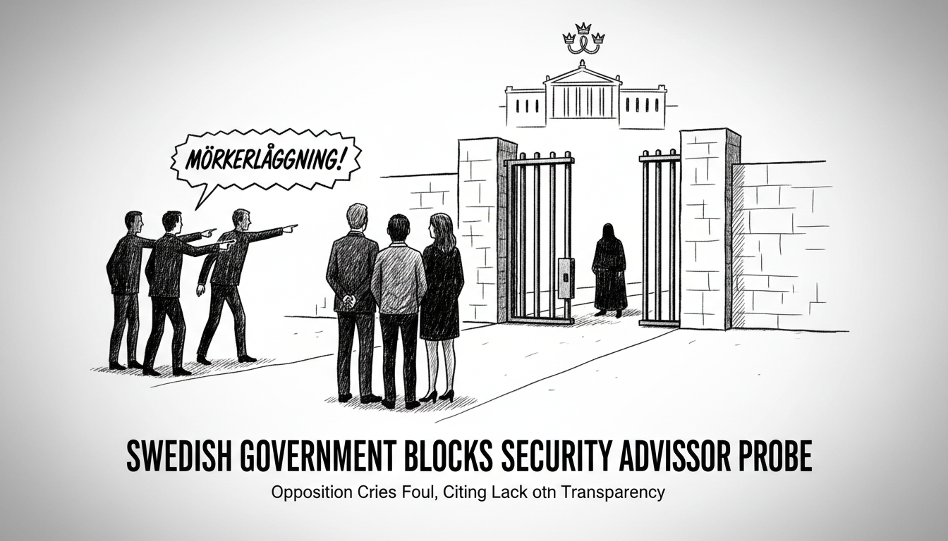 Swedish Government Clashes Over Security Advisor Investigation