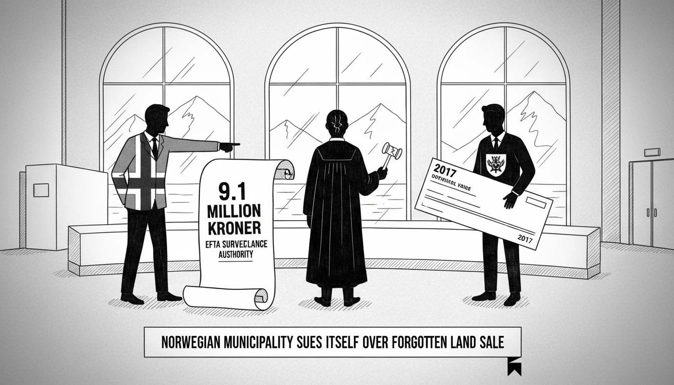 Norwegian Municipality Forgot to Bill for Land Sale Then Sued Itself