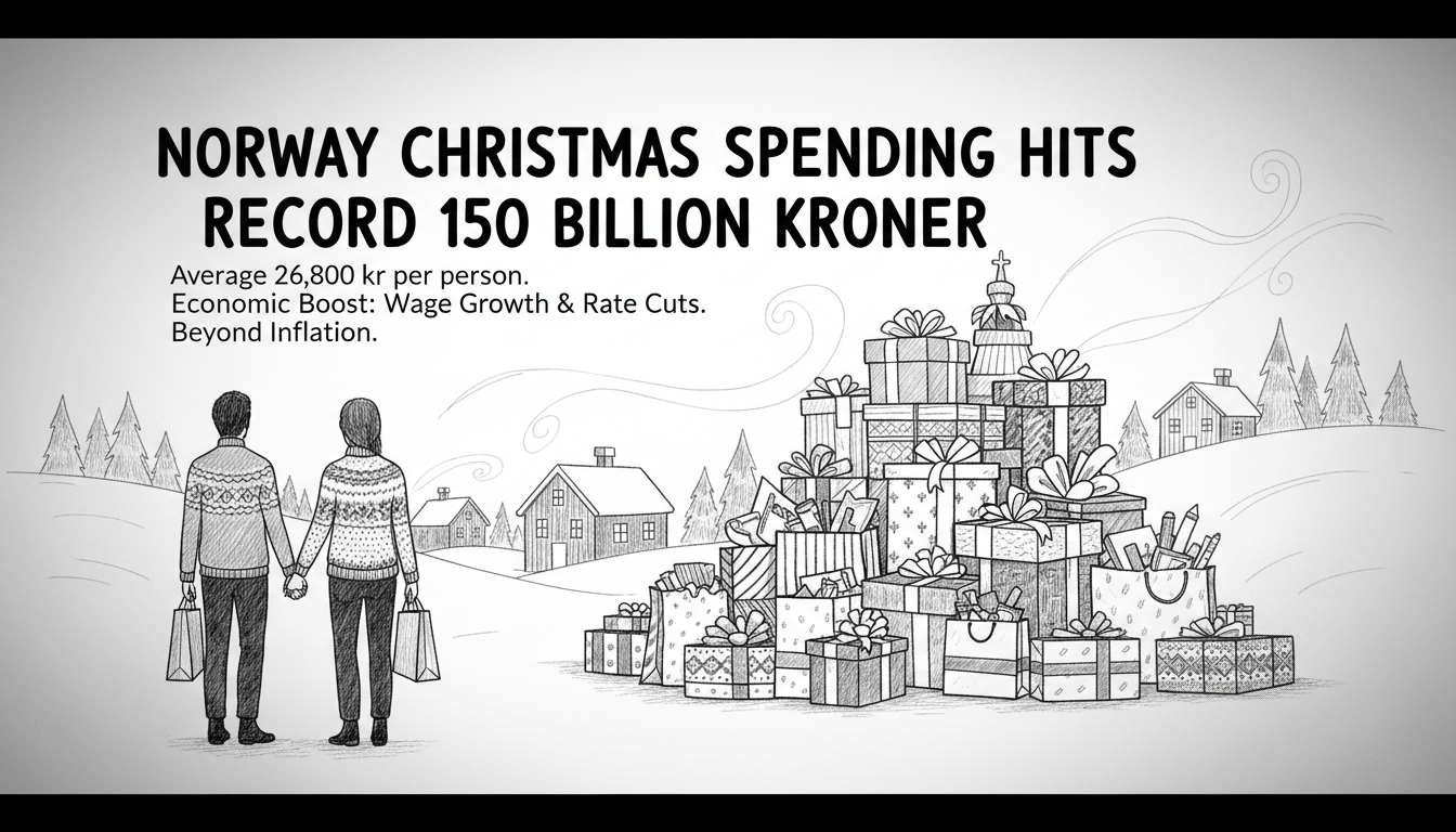 Norway Christmas spending to hit record 150 billion kroner