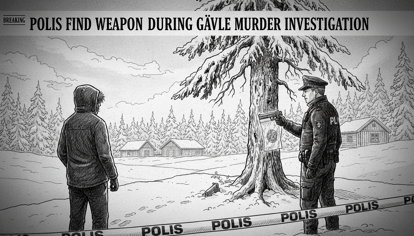Police Find Weapon During Gävle Murder Investigation