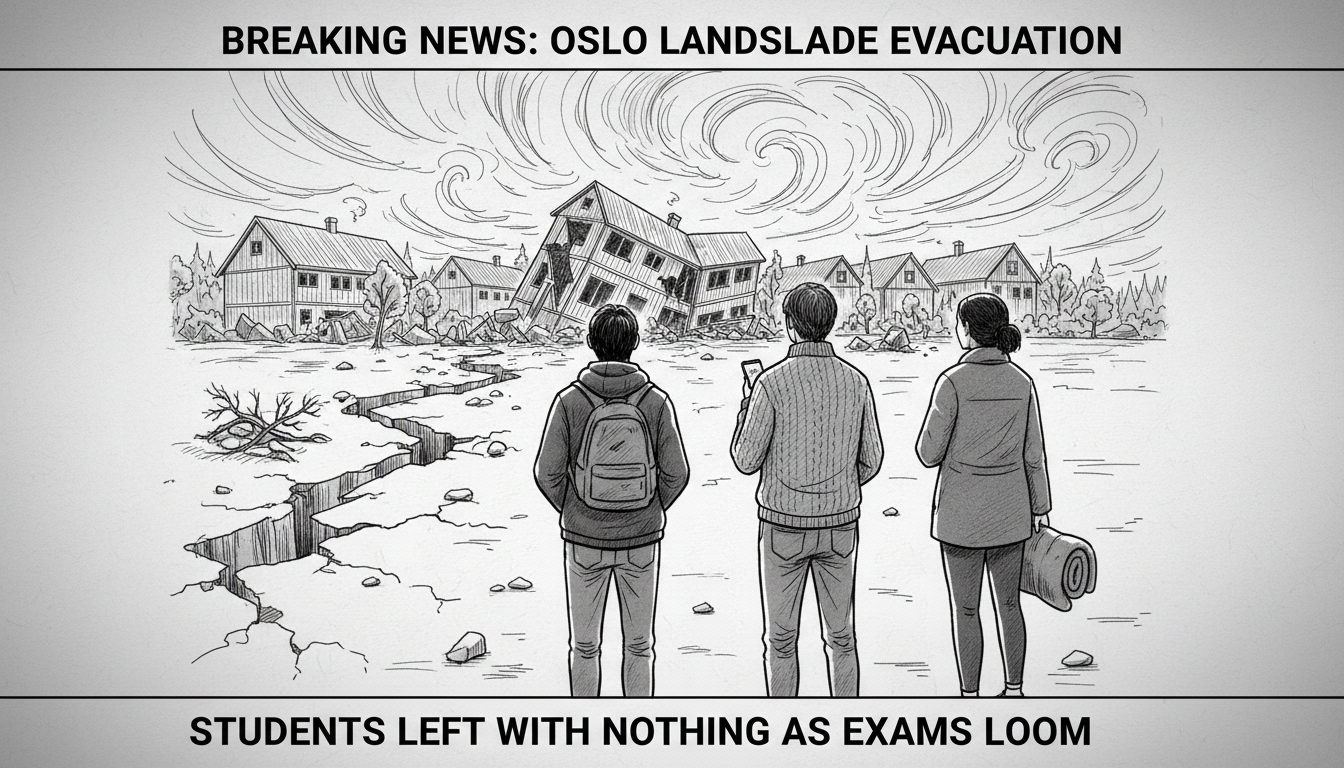 Students Evacuated After Oslo Landslide Left Them With Nothing