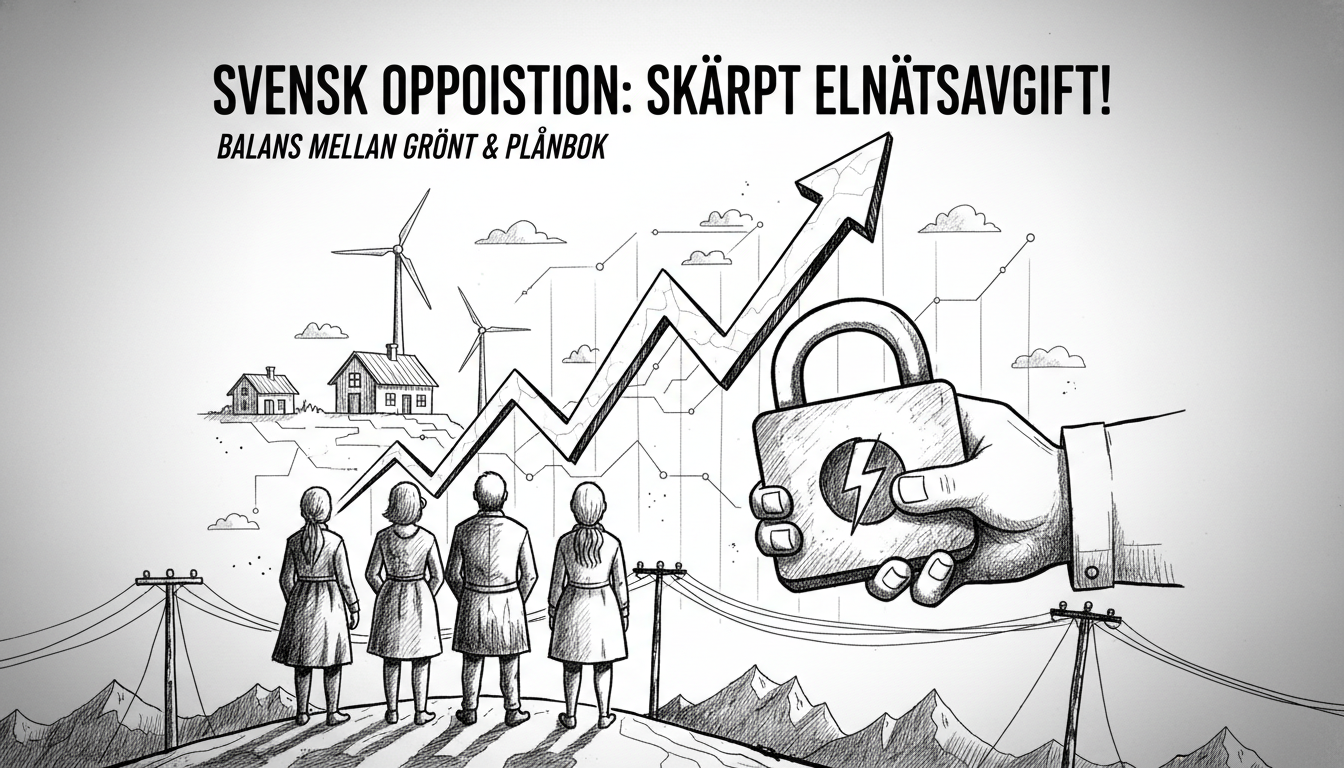Swedish Opposition Demands Tighter Rules on Electricity Network Fees
