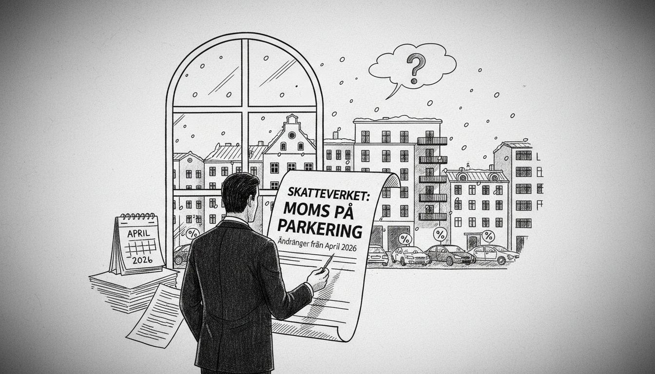 Sweden's Tax Agency Changes Parking VAT Rules