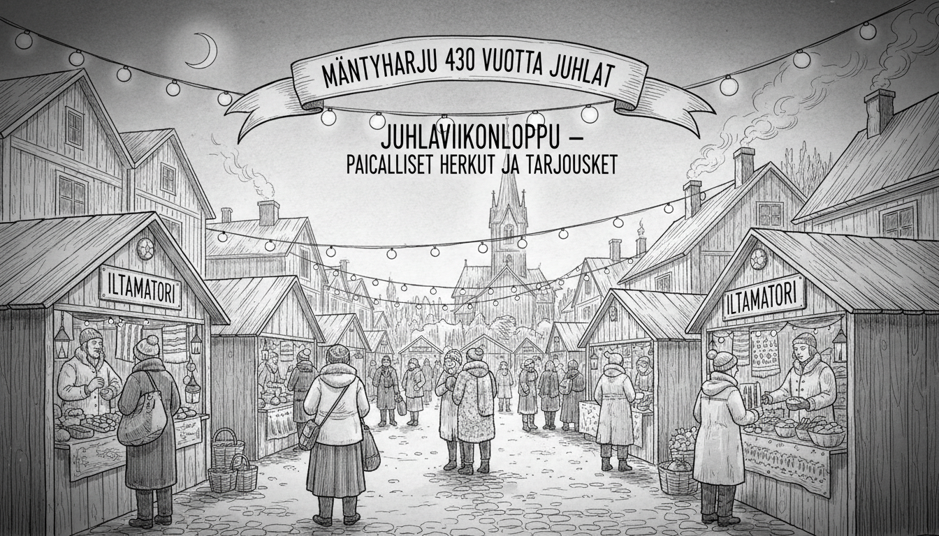 Mäntyharju Celebrates 430th Anniversary with Twilight Market Festivities