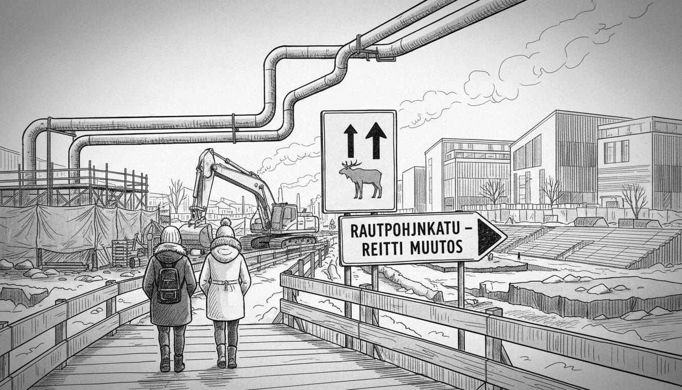 Jyväskylä Infrastructure Updates Transform Hippos District Traffic Patterns