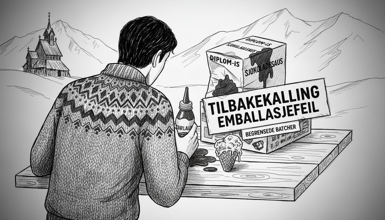 Diplom-Is Recalls Chocolate Sauce Over Packaging Concerns