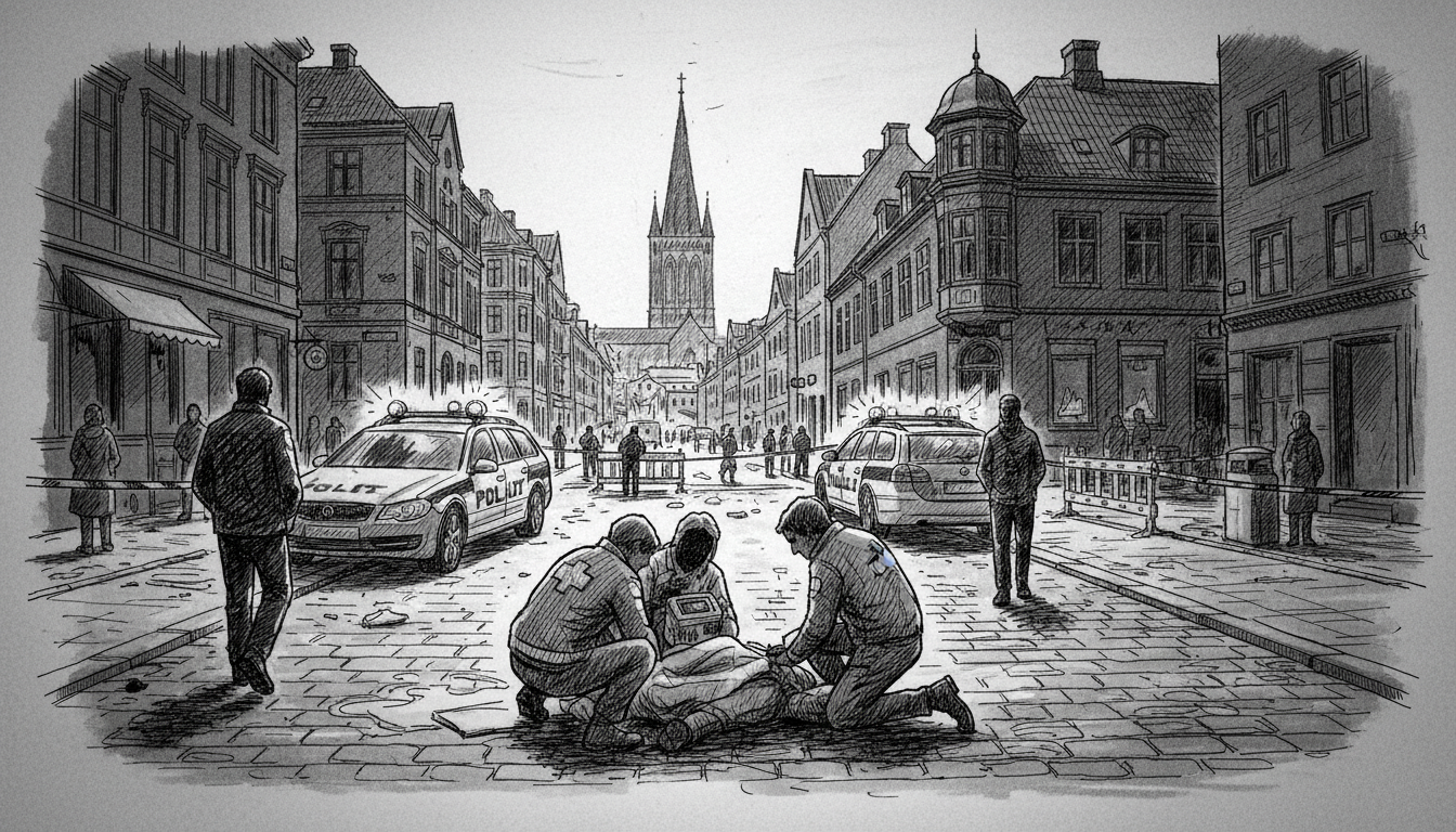Person Receives Life-Saving Aid After Oslo City Center Incident