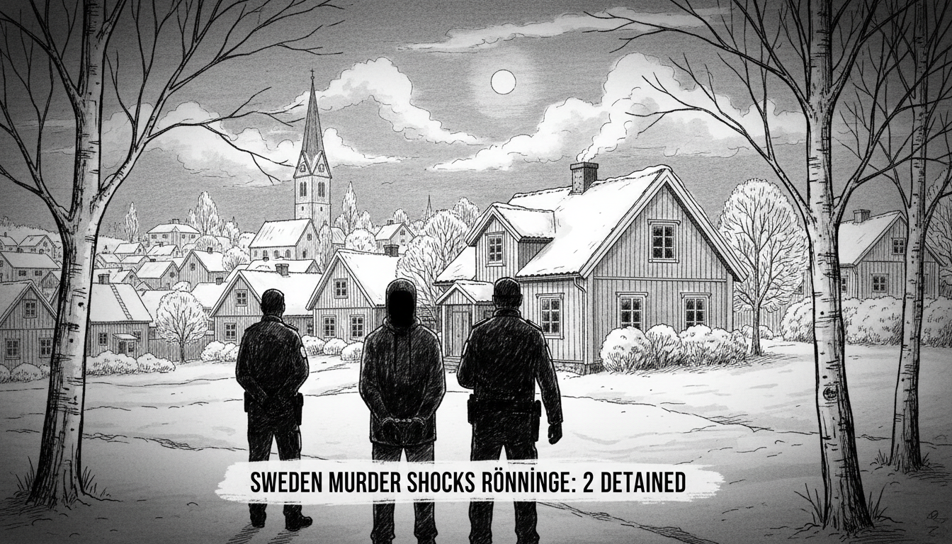 Sweden Murder Shocks Rönninge: 2 Detained